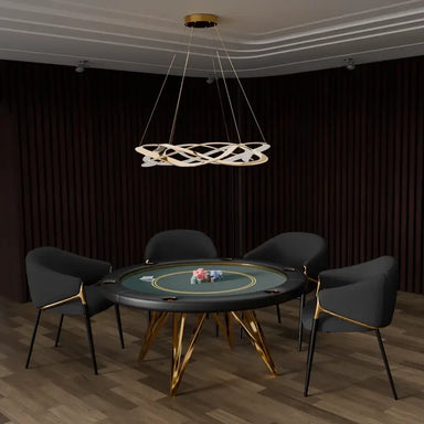 Star Edition Round Poker Table by Arts Gameroom Lifestyle