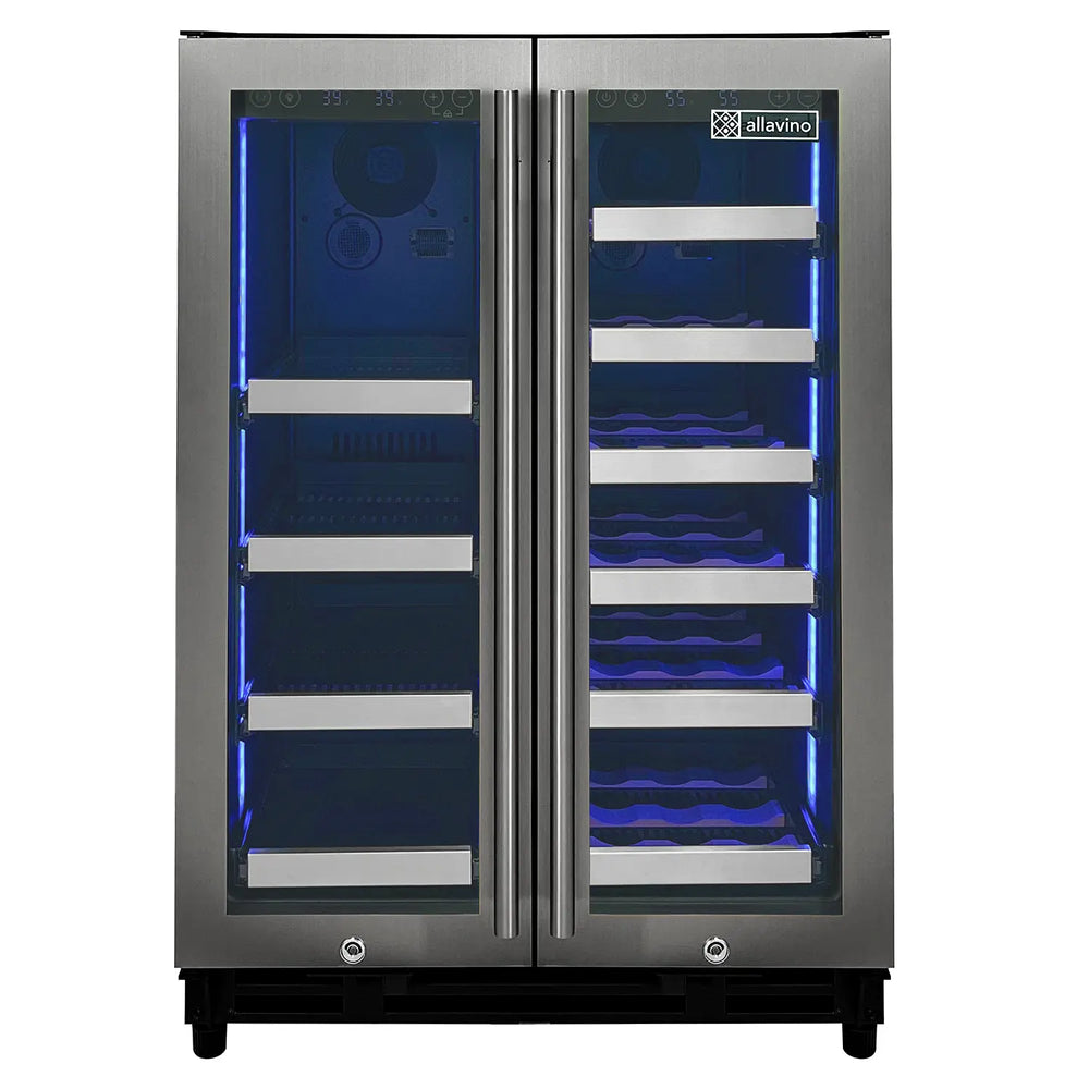 Allavino Dual Zone Wine & Beverage Cooler – VSBCW34FD