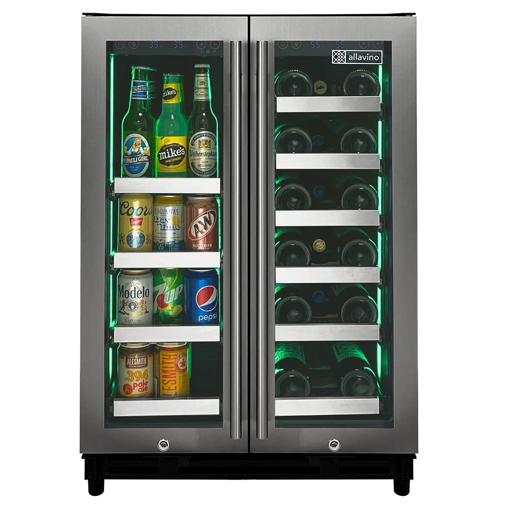 Allavino Dual Zone Wine & Beverage Cooler – VSBCW34FD