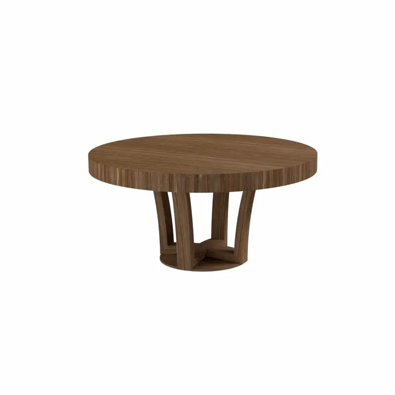 Galaxy Round Poker Table  by Arts Gameroom Walnut Dining Top