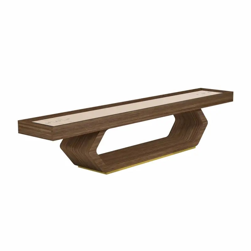 Galaxy Shuffleboard Table by Arts Gameroom Walnut