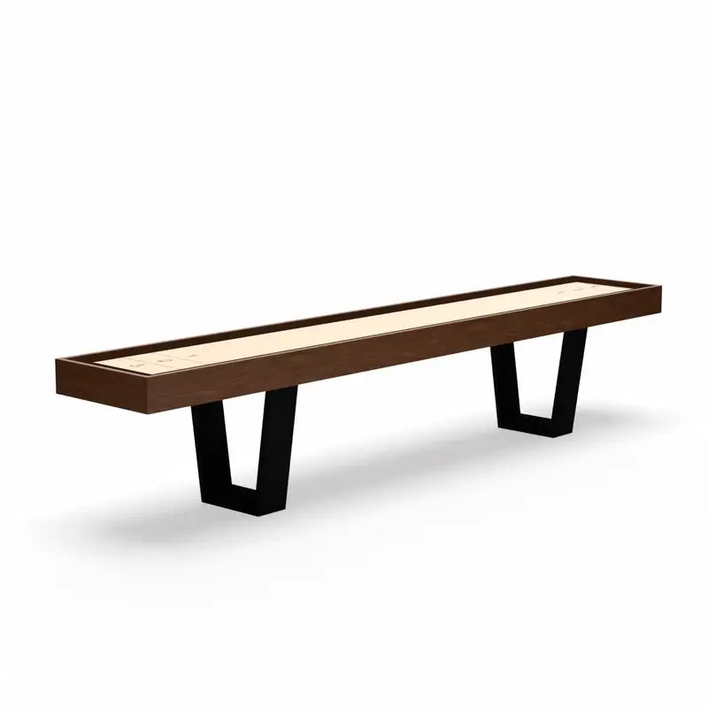 Manetho Shuffleboard Table by Arts Gameroom Walnut