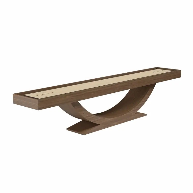 Siamun 9 ft Shuffleboard by Arts Gameroom Walnut