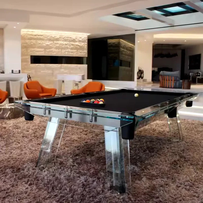 White Billiards Skylar Modern Slate Pool Table