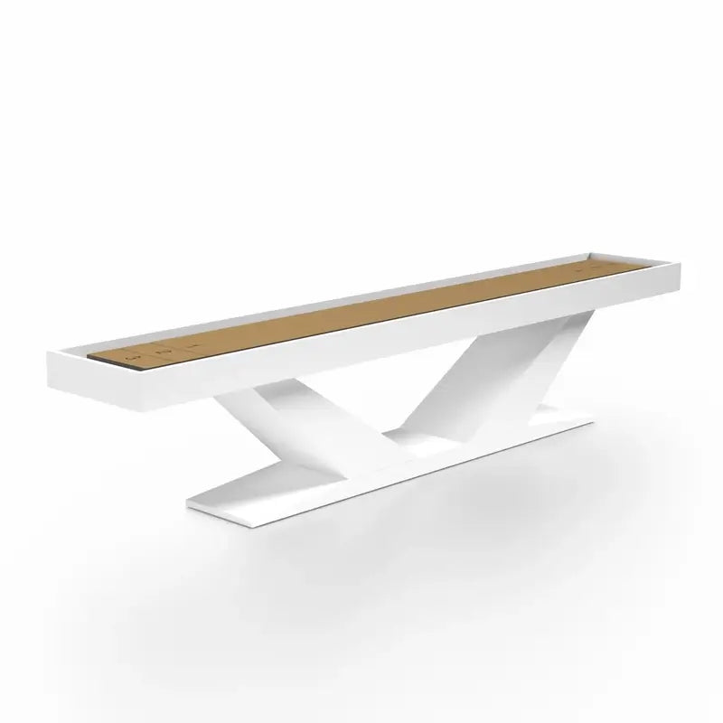 Luxor Shuffleboard Table by Arts Gameroom White