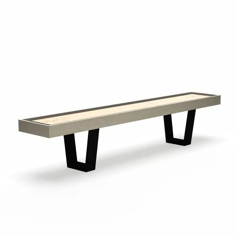 Manetho Shuffleboard Table by Arts Gameroom WhiteOak