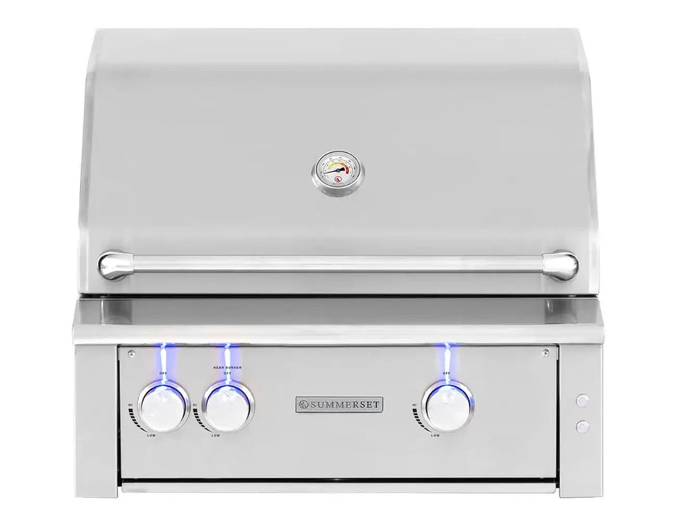 American Made Grills Alturi 30" Gas Grill w/ Rotisserie Closed Lid