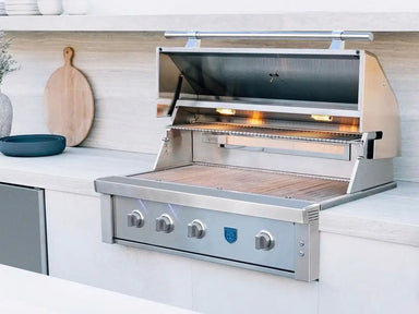 American Made Grills Estate Freedom 42" 3-Burner Gas Grill Lifestyle