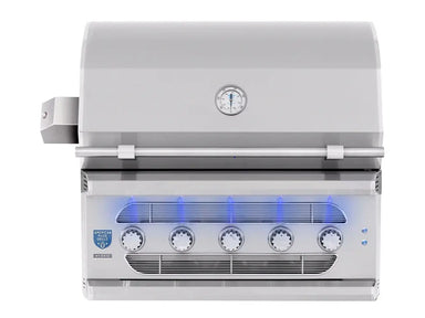 American Made Grills Muscle 36" Hybrid Grill Closed Lid