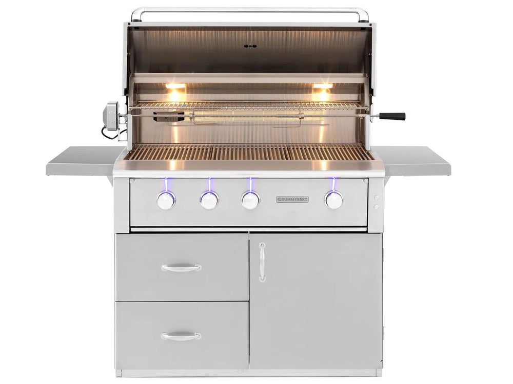 American Made Grills Alturi 42" Cart Gas Grill w/ Rotisserie