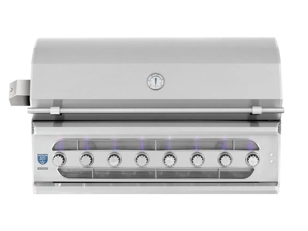 American Made Grills Muscle 54" Hybrid Grill Closed Lid