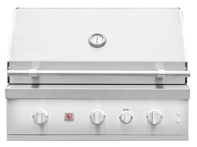 Summerset Quest 36” Built-In Grill – Infrared Rotisserie Closed Lid Front View