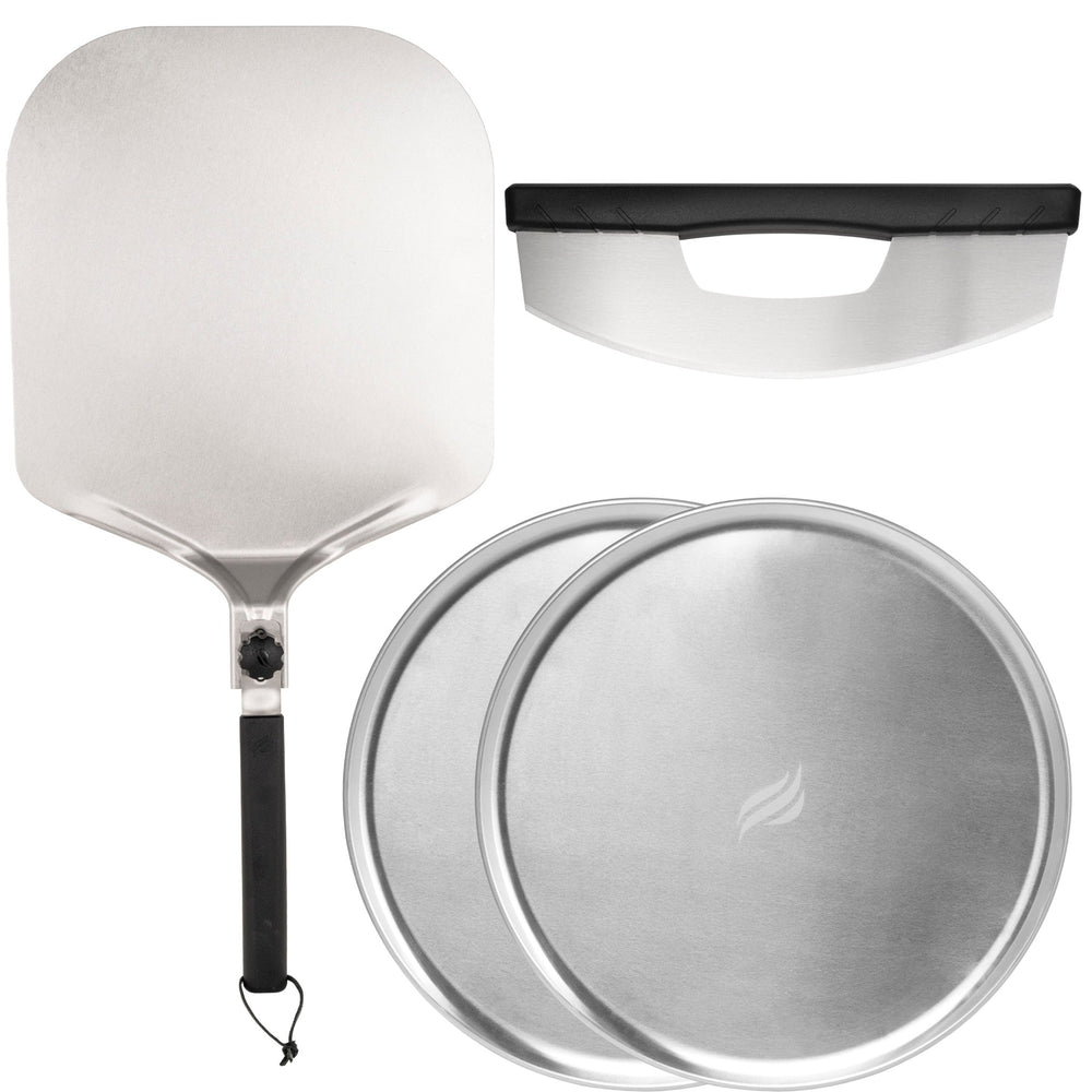 Blackstone 4 Piece Essentials Pizza Kit with Peel