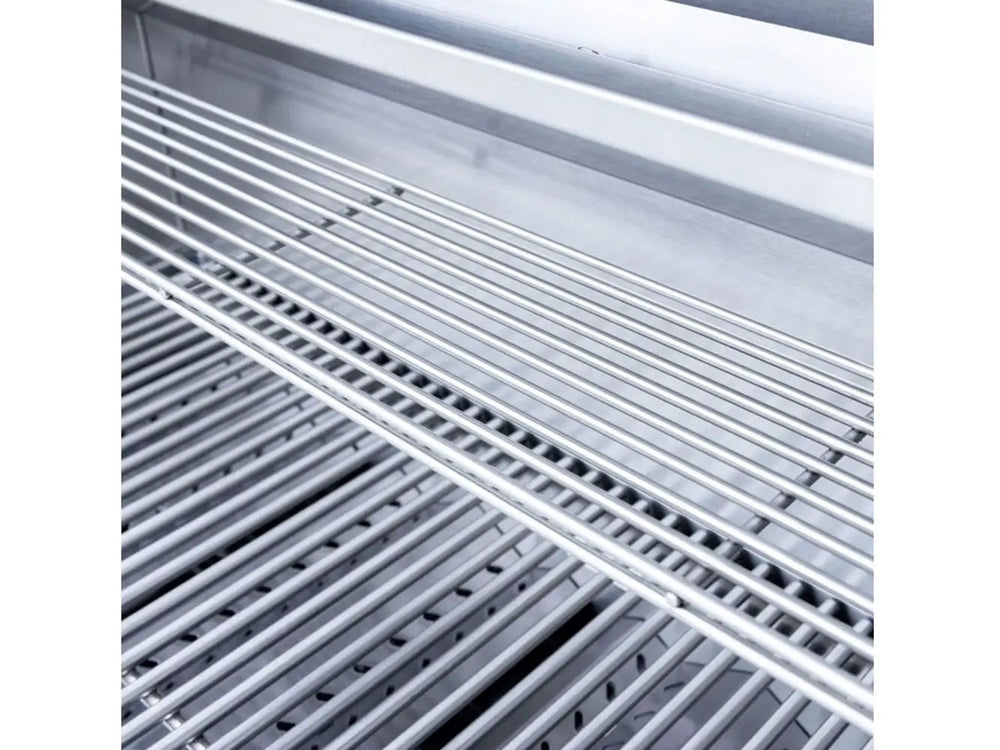 Summerset stainless steel grill with warming rack and cooking grates