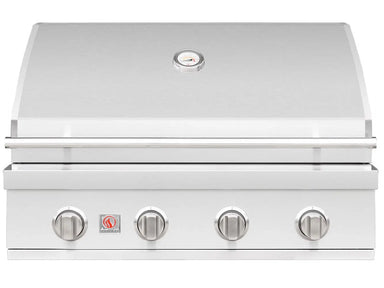 Summerset Sizzler 32" Built‑In Gas Grill – 443 SS Closed Lid Front View