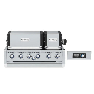 Broil King Imperial QS 670 built-in smart gas grill, front view