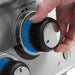 Broil King Imperial S 470 illuminated control knob, close-up