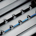 Broil King Imperial S 470 stainless steel burners with blue flame