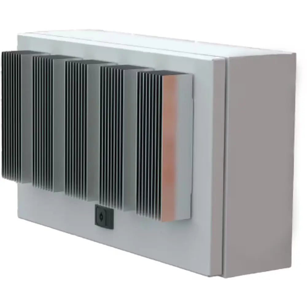 Bromic Affinity Smart-Heat Dimmer Control, white outdoor receiver with heat sink for 5 channel WiFi/Bluetooth.