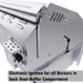 Sunstone SUNCHZ30 electronic ignition system in rear heat buffer compartment