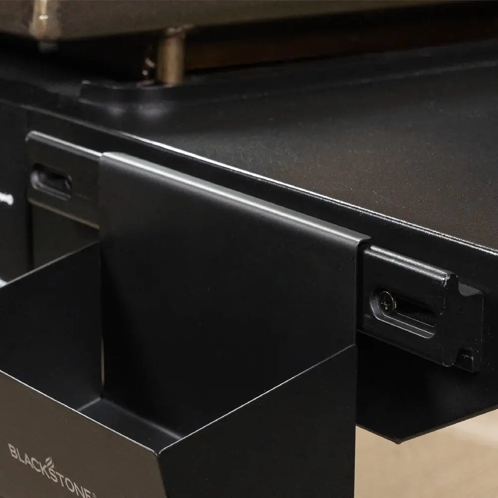 Side Grease Management System on Blackstone 28-Inch Outdoor Gas Griddle – Easy Clean-Up Design