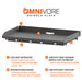 Blackstone omnivore griddle plate with even heat distribution, wind guards, advanced thermal stability, and propane efficiency.