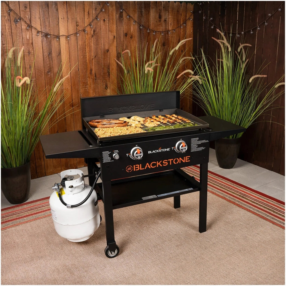 Blackstone 28" Griddle Hard Cover – With Brackets