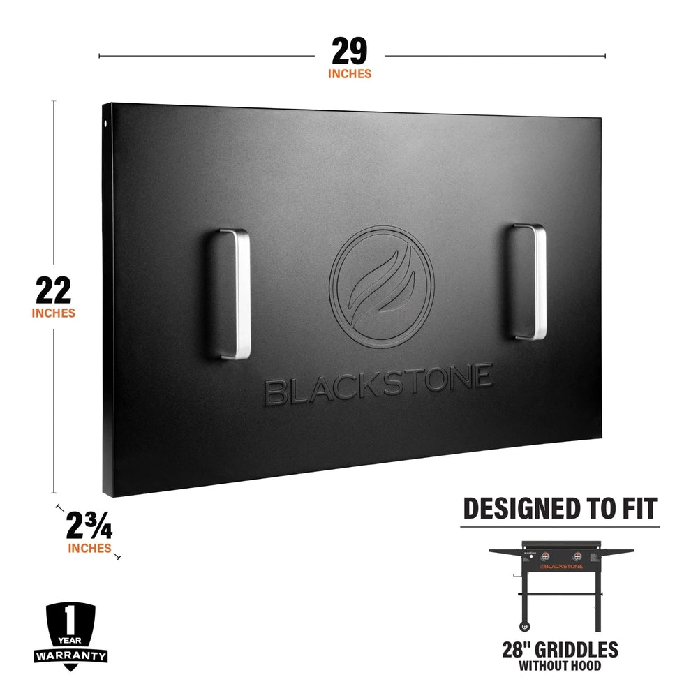 Blackstone 28" Griddle Hard Cover – With Brackets