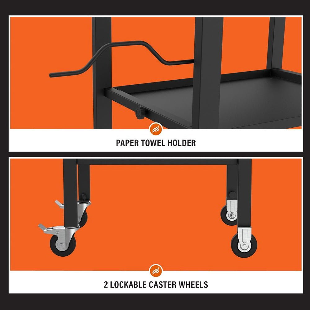 Blackstone 28" Prep Table with Towel & Trash Holders