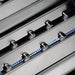 Broil King Regal S420 stainless steel gas burners, close-up