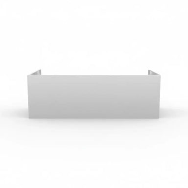 Summerset stainless steel 12-inch Duct Cover for Vent Hood outdoor use.