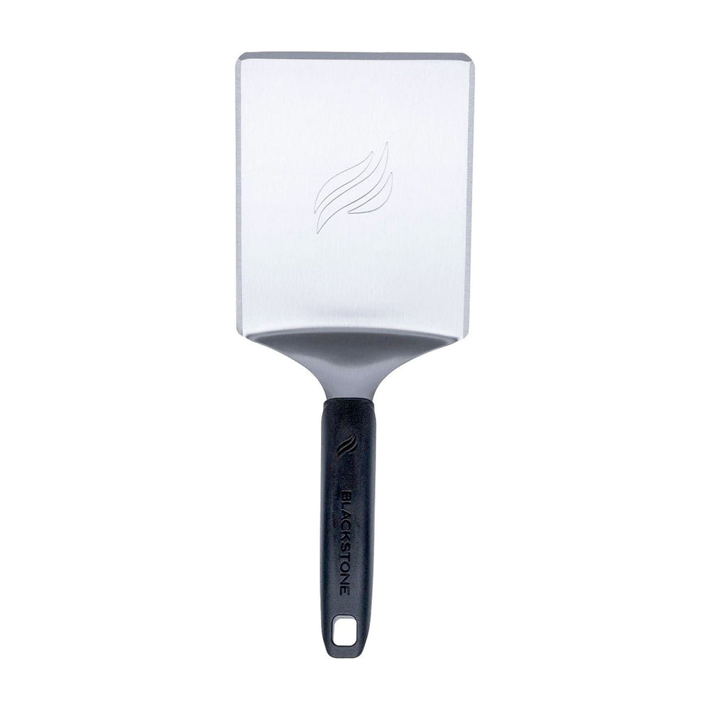 Blackstone heavy-duty stainless steel burger spatula with logo handle