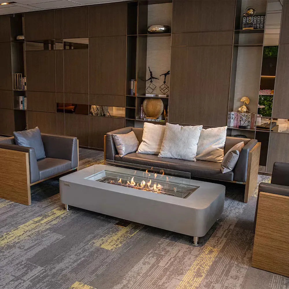 Elementi ECG01SG Sydney Space Gray Ethanol Fire Table