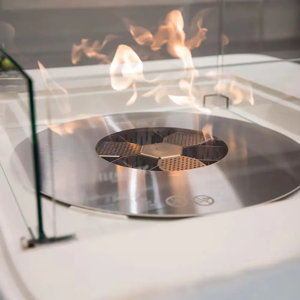 Elementi ECG02CW Perth Ethanol Fire Table, 43k BTU