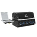 Broil King Baron 590 IR Shadow built-in gas grill, angled view