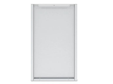 Front view of the Broil King 802060 Small Cabinet Rear Panel Finish in metallic silver.