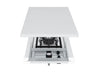 Broil King Imperial S100 built-in side burner with its matching stainless steel protective cover shown directly above.