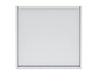 Front view of the Broil King 804060 Rear Panel Finish for 2-door grill cabinets, featuring a sleek, stainless steel protective surface.