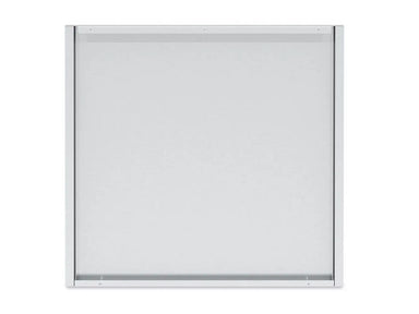 Front view of the Broil King 804060 Rear Panel Finish for 2-door grill cabinets, featuring a sleek, stainless steel protective surface.