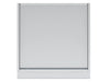 Front-facing view of the Broil King 805060 rear panel finish assembly including the bottom toe kick extension for outdoor kitchen islands.