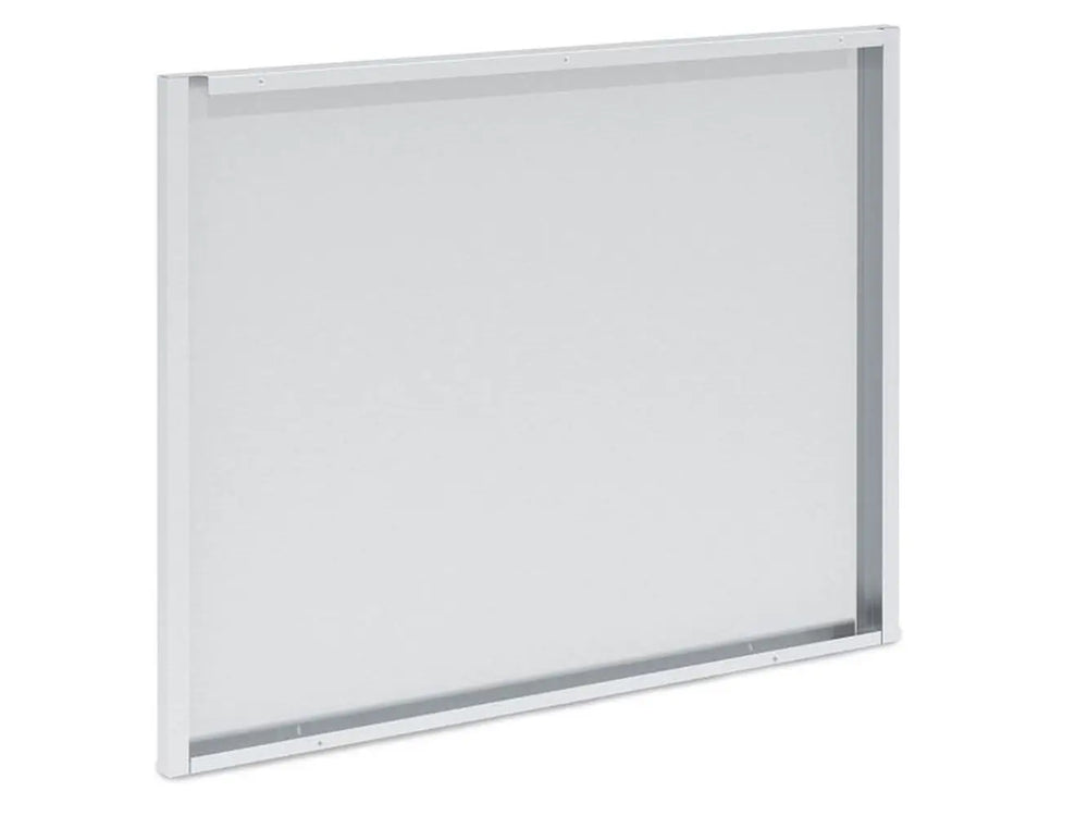 Perspective angled view of Broil King model 806060 replacement rear panel for 5-burner barbecue.