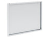 Perspective angled view of Broil King model 806060 replacement rear panel for 5-burner barbecue.