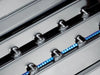 Stainless steel Flav-R-Wave cooking system inside a Broil King grill designed for superior heat distribution and vaporization.