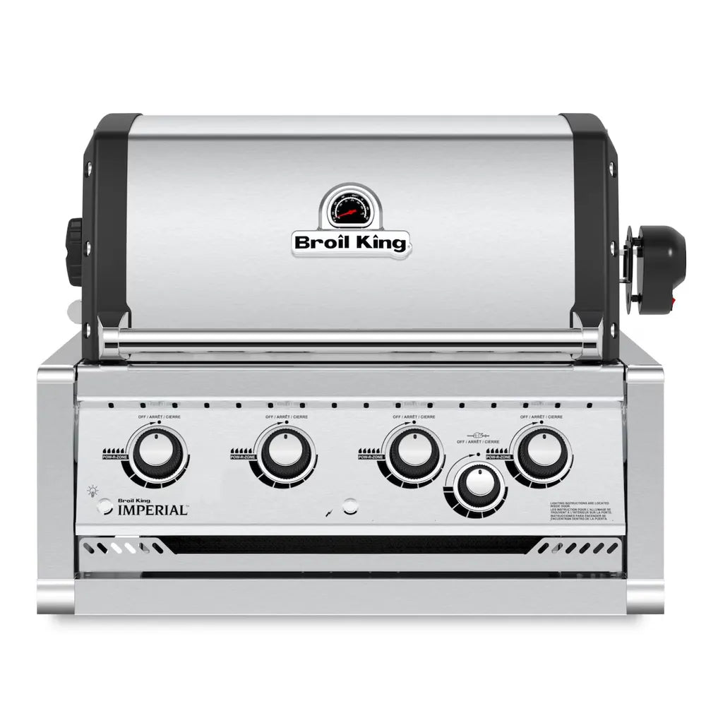 Broil King Imperial S 470 built-in gas grill, front view