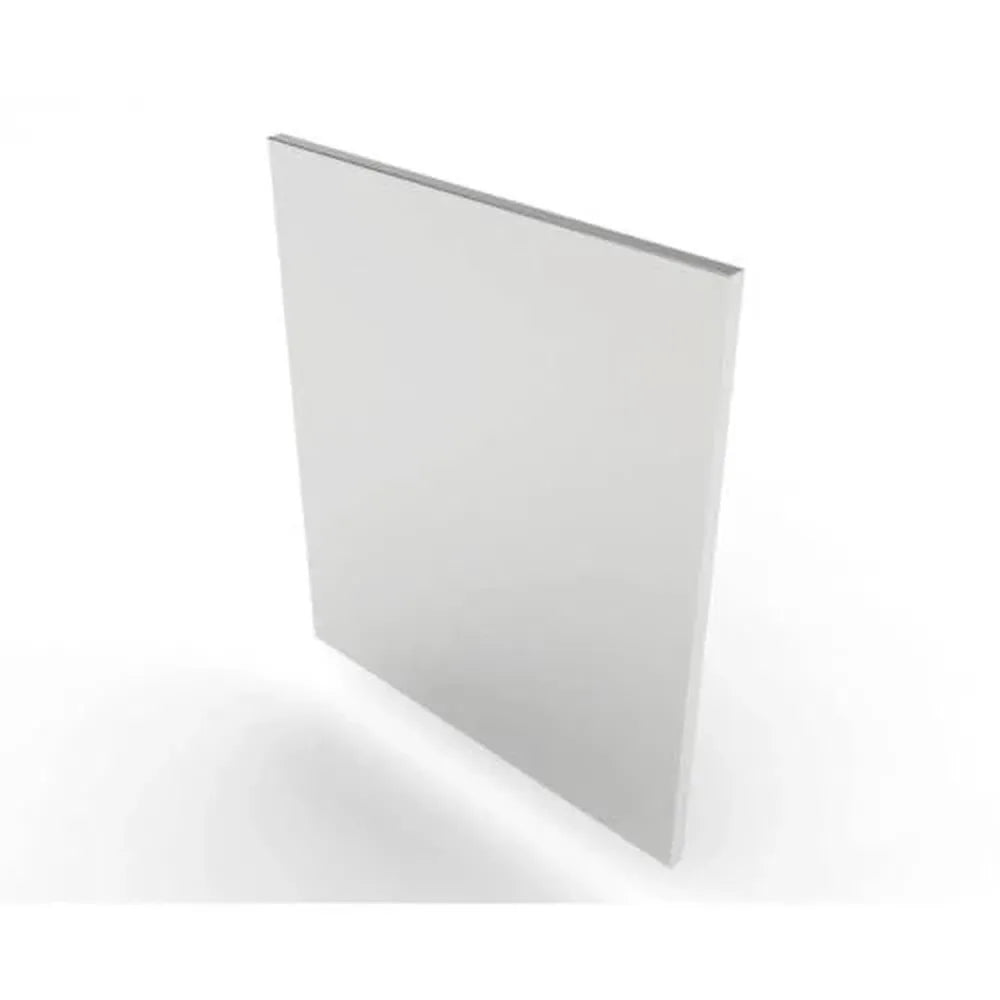 Side view of Sunstone SCC22BPE 22" back panel support, stainless steel rear panel for pellet grill base drawer cabinet.