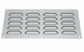 Sunstone Vent-L 15-inch by 6.5-inch professional louvered vent panel made of durable 304 stainless steel for outdoor kitchen island safety and airflow.