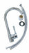 Sunstone P-FHC polished chrome hot/cold faucet kit with braided supply lines, mounting nut and gasket, 1.7 GPM outdoor sink faucet.