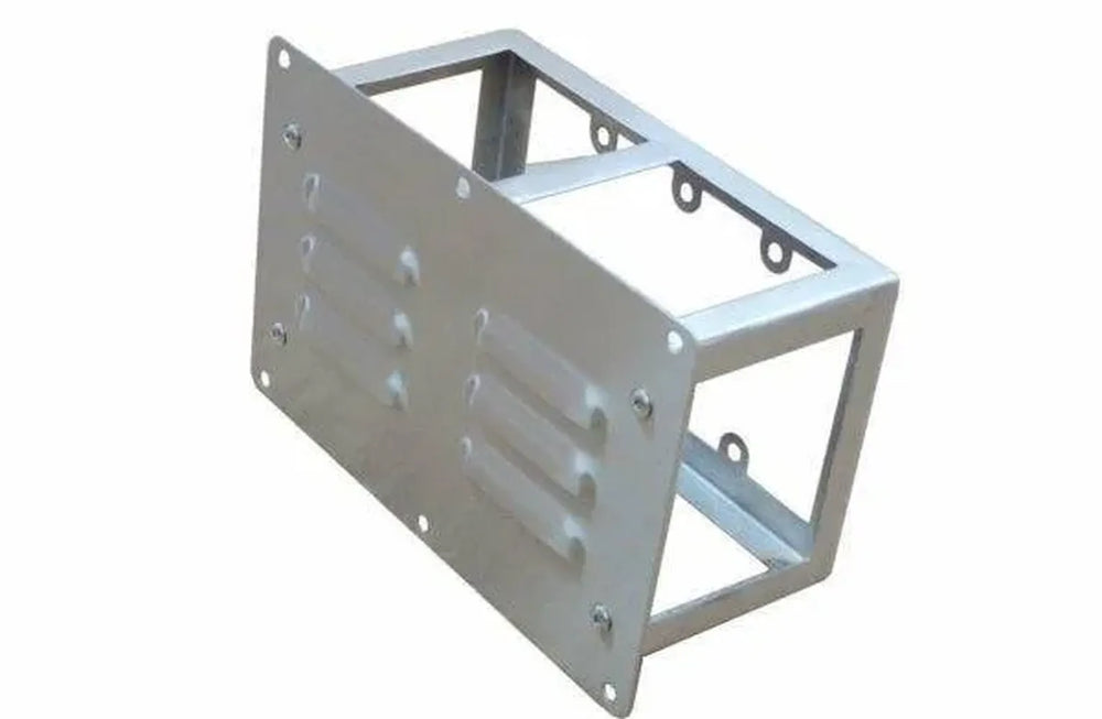 Sunstone Vent-Gbox 304 stainless stackable vent block, outdoor kitchen cabinet vent insert for airflow and heat ventilation.