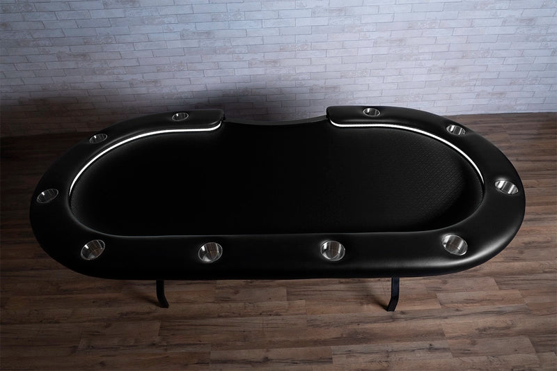 BBO Aces Pro Alpha in Black Suited Speed Cloth with Cupholders