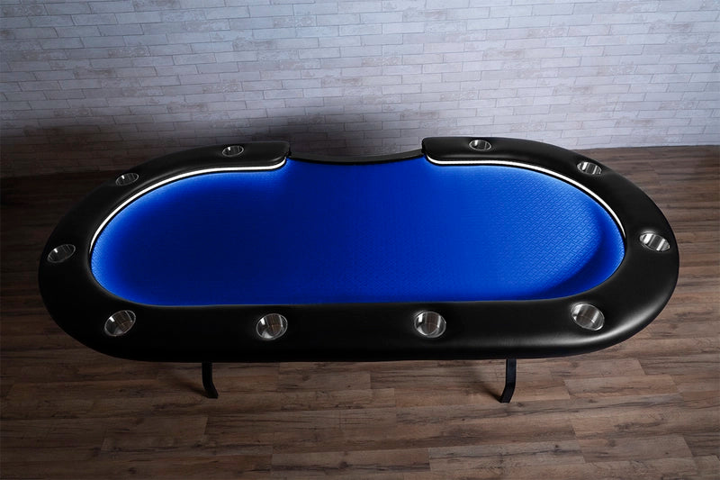 BBO Aces Pro Alpha in Blue Suited Speed Cloth with Cupholders